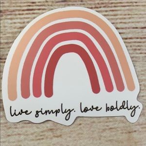 Religious sticker matte finish brand new.